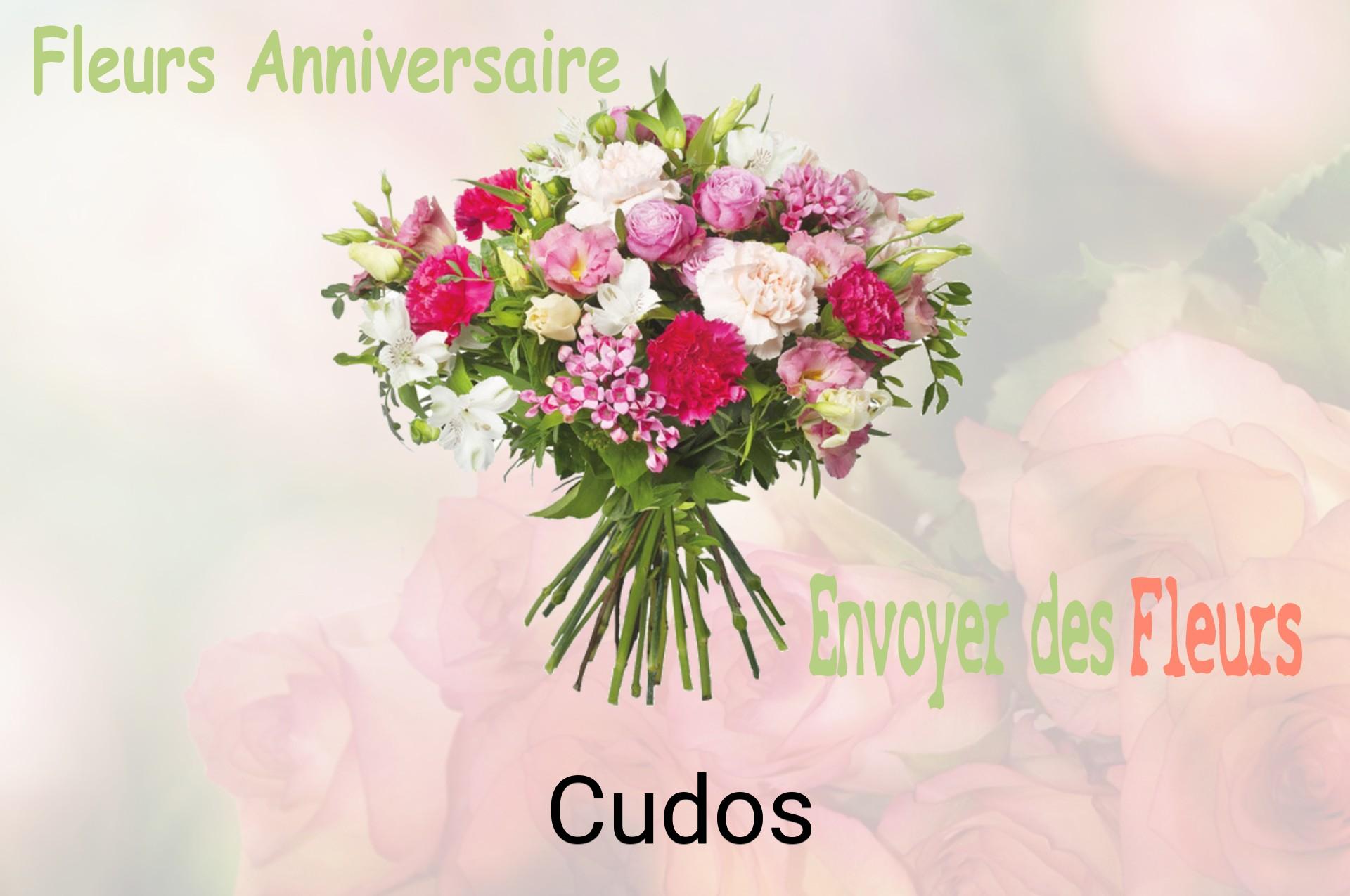 Bouquet de fleurs d’anniversaire livré à Cudos